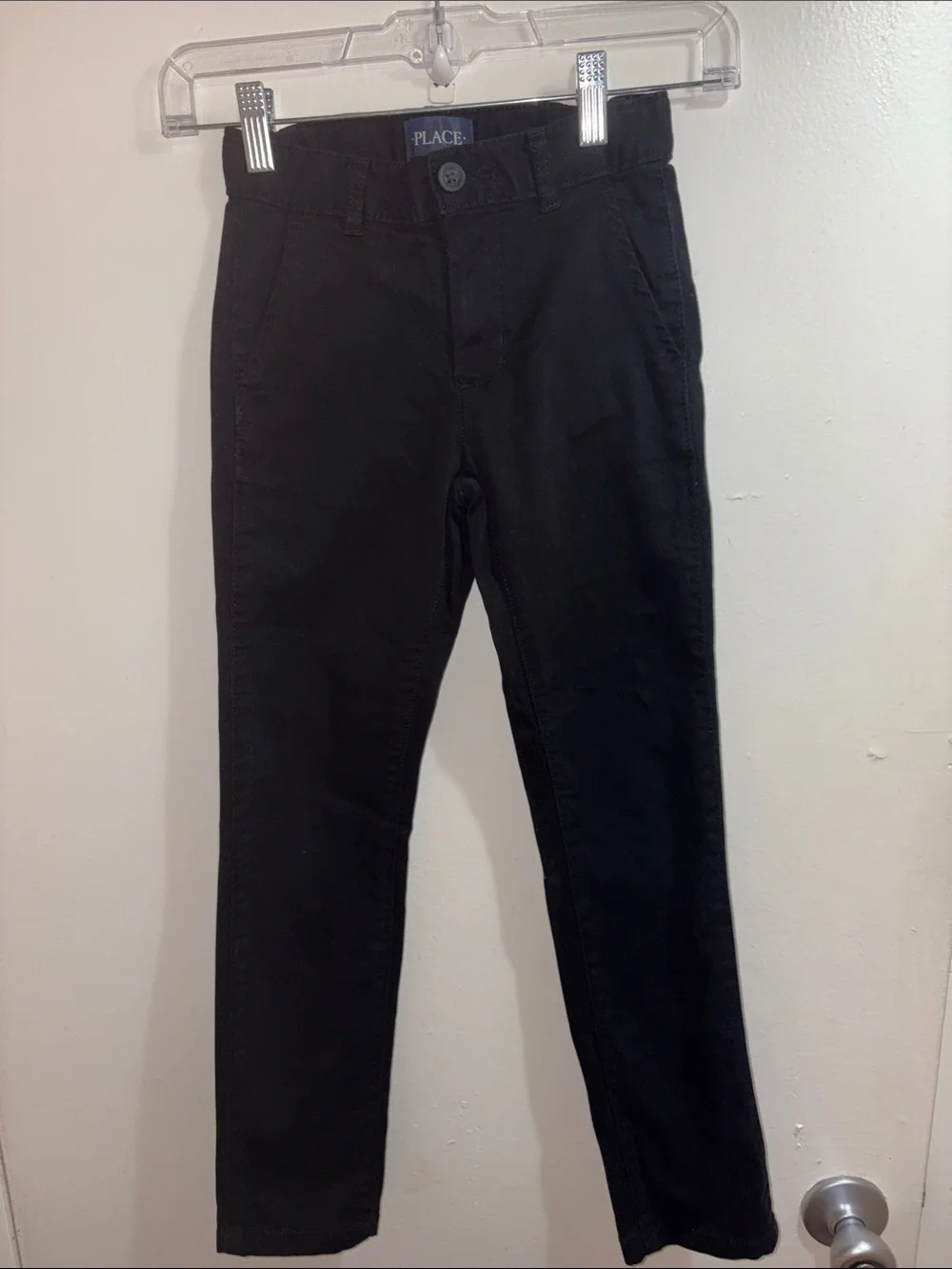 The Children's Place Black Straight-Leg Chinos